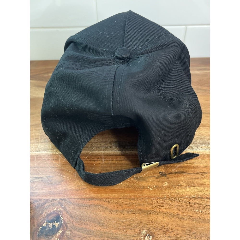Heybike Slideback Hat Cap Black One Size Embroider Logo Adjustable Outdoor NWOT - Picture 4 of 8